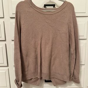 Madewell cross back sweater